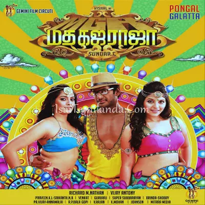 Madha Gaja Raja Poster